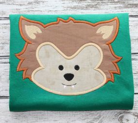 Wolf Couple Applique Embroidery Designs