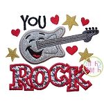 You Rock Applique | Machine Embroidery Designs by JuJu