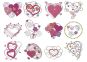 Hearts n Doodles Machine Embroidery Designs by JuJu