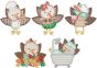 Festive Turkeys 2 | Machine Embroidery Designs by JuJu