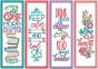 ITH Bookmarks Set 5 | Machine Embroidery Designs by JuJu