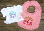 Princess Crown Topper Embroidery | Machine Embroidery Designs by JuJu