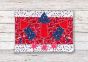 ITH Patriotic Rockets Mug Rug | Machine Embroidery Designs by JuJu