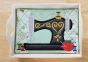 ITH Sewing Mug Rug | Machine Embroidery Designs by JuJu