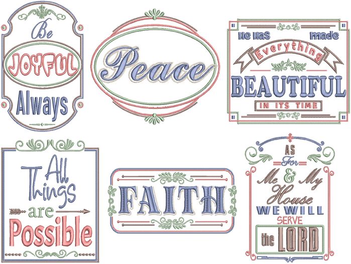 Farm Fresh Inspiration 1 Digital Embroidery Designs by JuJu