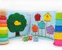 Busy Book Page Birdhouse Coloring Deluxe | Machine Embroidery Designs by JuJu