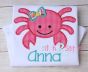 Girly Crab Applique | Machine Embroidery Designs by JuJu