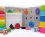 Busy Book Page Shape Match Deluxe | Machine Embroidery Designs by JuJu