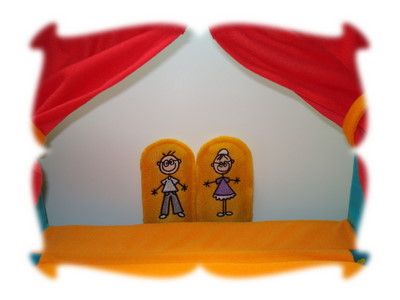 Finger Puppet Family 2 | Machine Embroidery Designs by JuJu