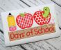 100th Day School 2 Applique | Machine Embroidery Designs by JuJu