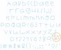 Babyish Bean Embroidery Font | Machine Embroidery Designs by JuJu