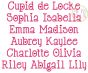 Cupid de Locke Embroidery Font
