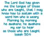 Isaiah 50:4
