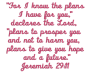Jeremiah 29:11