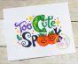 Too Cute To Spook Applique | Machine Embroidery Designs by JuJu