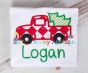 Vintage Truck Tree | Machine Embroidery Designs by JuJu/ Stitch Away Applique 