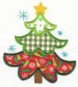 Christmas Patchwork Applique Machine Embroidery Designs by JuJu 