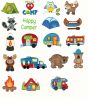 Go Camping Applique Machine Embroidery Designs by JuJu 
