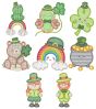 Sweet St. Patrick's Day Applique Machine Embroidery Designs By JuJu