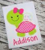 Turtle Girl 2 Applique | Machine Embroidery Designs by JuJu
