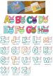 Easter Bunny Egg Alphabet Applique Machine Embroidery Designs by JuJu 