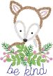 Be Kind Critters Sketch 1 | Machine Embroidery Designs by JuJu