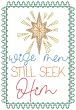 Christmas Greeting Cards 14  | Machine Embroidery Designs by JuJu