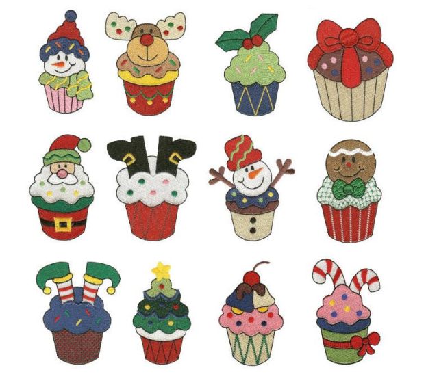 A Cupcake Christmas Filled