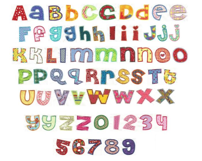 Cheri Alphabet Applique Machine Embroidery Designs by JuJu 