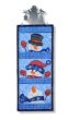 ITH Snowmen Wall Hanging | Machine Embroidery Designs by JuJu