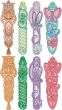 Free Standing Lace Spring Bookmarks | Machine Embroidery Designs by JuJu