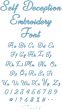 Quarter Inch Font Bundle 20 | Machine Embroidery Designs by JuJu