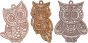 Free Standing Lace Owls | Machine Embroidery Designs by JuJu