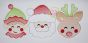Elf Santa Deer Trio Boy Sketch Embroidery | Machine Embroidery Designs by JuJu