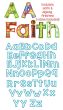 Behind Hazel Eyes Alphabet font Applique Machine Embroidery Designs by JuJu 