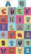 Monster Party Applique Alphabet Machine Embroidery Designs by JuJu