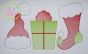 Hat Gift Sock Trio Sketch Embroidery | Machine Embroidery Designs by JuJu