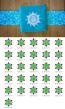 Elegant Snowflake Monogram Alphabet Machine Embroidery Designs by JuJu