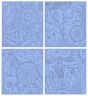 Mehndi Quilt Blocks 1 Machine Embroidery Designs by JuJu