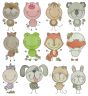 Scribble Critters Filled Stitch Machine Embroidery Designs by JuJu