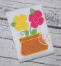 Flower Pot Applique | Machine Embroidery Designs by JuJu