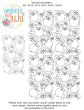 Apple And Apple Blossoms End-to-End Quilting Design | Machine Embroidery Designs by JuJu