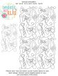 Bowties And Ties End-to-End Quilting Design | Machine Embroidery Designs by JuJu