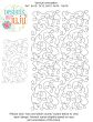 Dizzy Loops End-to-End Quilting Design | Machine Embroidery Designs by JuJu