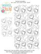 Echoing Hearts End-to-End Quilting Design | Machine Embroidery Designs by JuJu