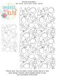 Hens And Eggs End-to-End Quilting Embroidery Design | Machine Embroidery Designs by JuJu