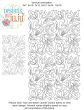Iris End-to-End Quilting Design | Machine Embroidery Designs by JuJu