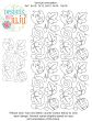 Jack-o-lanterns 1 End-to-End Quilting | Machine Embroidery Designs by JuJu
