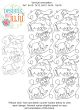 Jungle Safari End-to-End Quilting | Machine Embroidery Designs by JuJu