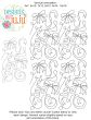 Ribbons and Bow End-to-End Quilting Design | Machine Embroidery Designs by JuJu